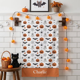 Toalla De Playa Halloween Lindo Personalizado