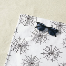 Toalla De Playa Halloween, Spider Web, Trick O Trete, Boo