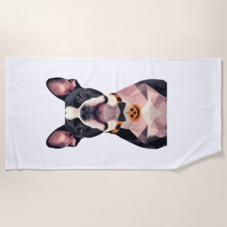 Toalla De Playa Halloween witch dog Classic T-Shirt