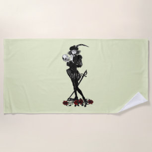 Toalla De Playa Hamlet The Bard Lime Green