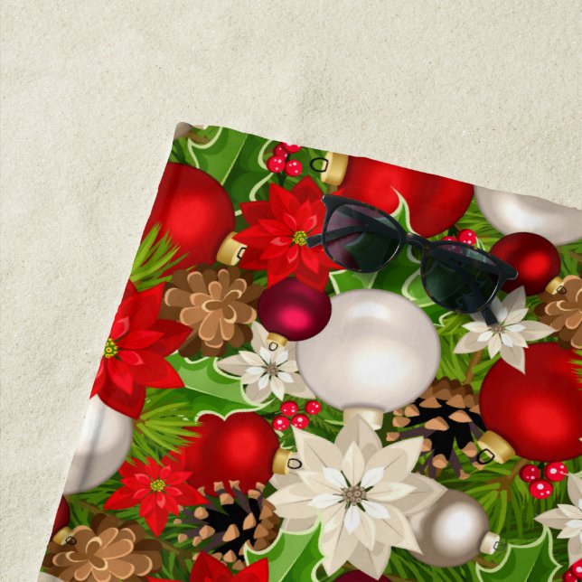 Toalla de playa Happy Holidays (In situ)