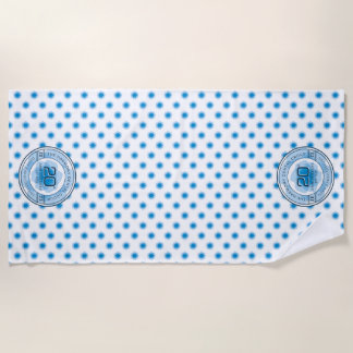 Toalla De Playa Harmony Dental 20th Anniversary Beach Towel