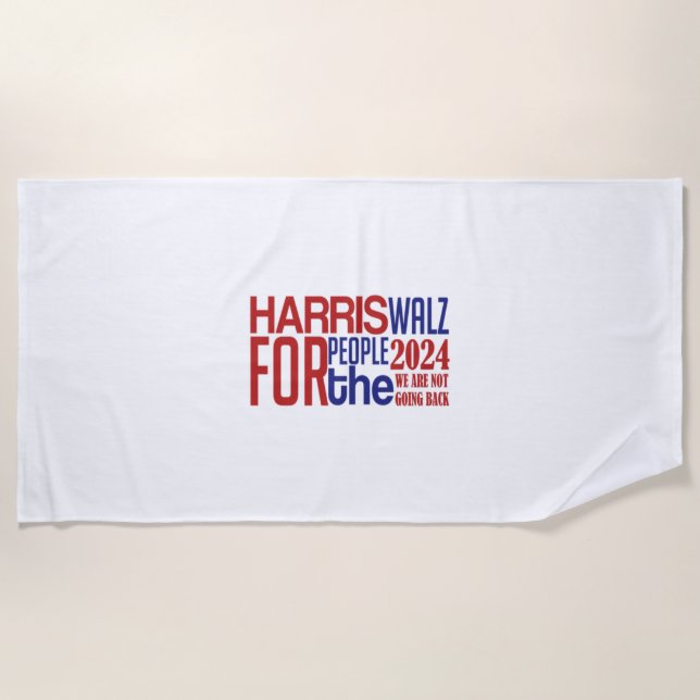 Toalla De Playa harris walz (Anverso)