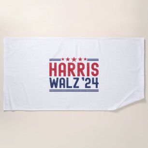 Toalla De Playa Harris Walz 2024 - Harris Walz 2024 We Are Not Goi