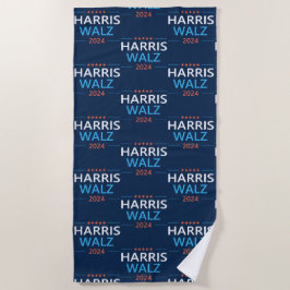 Toalla De Playa Harris Walz 2024 Presidente
