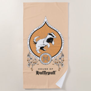 Toalla De Playa HARRY POTTER™ Delicado Escudo de HUFFLEPUFF™