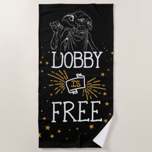 Toalla De Playa Harry Potter Dobby es libre
