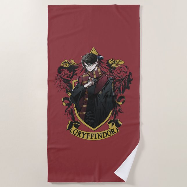 Toalla De Playa HARRY POTTER™ | Escudo Anime HARRY POTTER™ (Anverso)