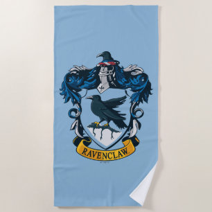 Toalla De Playa Harry Potter Escudo Gótico Ravenclaw
