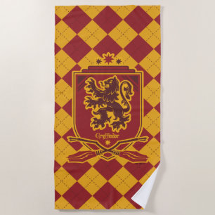 Toalla De Playa Harry Potter Escudo Gryffindor QUIDDITCH™