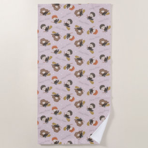 Toalla De Playa HARRY POTTER™, Hermione y Ron Flying Pattern