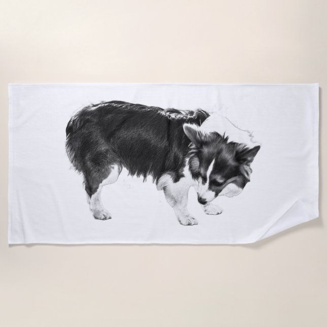 Toalla De Playa Harvest Shore Sniff (Anverso)