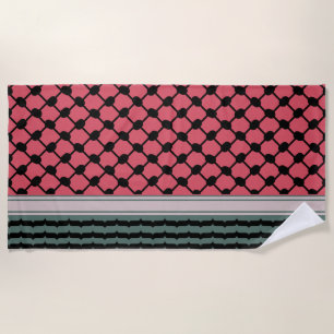 Toalla De Playa Hatta Keffiyeh Kufiya Folk