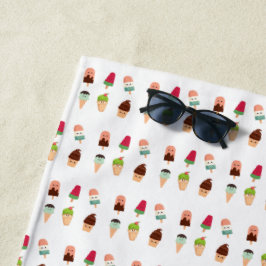 Toalla De Playa helado de verano