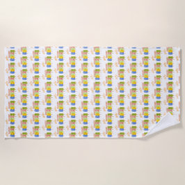 Toalla De Playa helado de verano