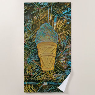 Toalla De Playa Helados rociados