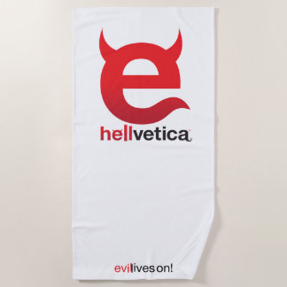 Toalla De Playa helvetica – Logotipo