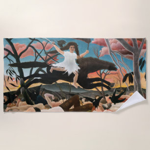 Toalla De Playa Henri Rousseau - La guerra