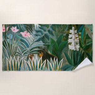 Toalla De Playa Henri Rousseau - La jungla ecuatorial