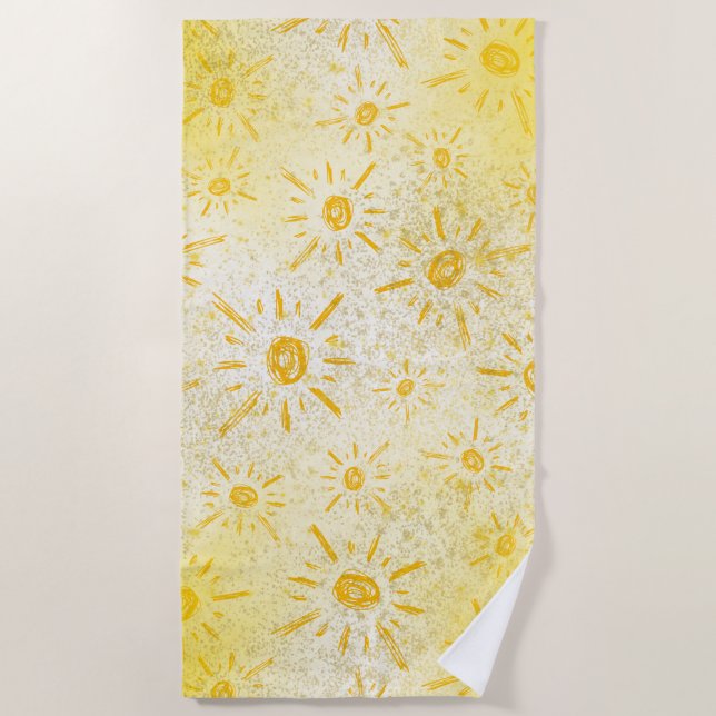 Toalla De Playa Her Four Seasons – Summer Pattern (Anverso)