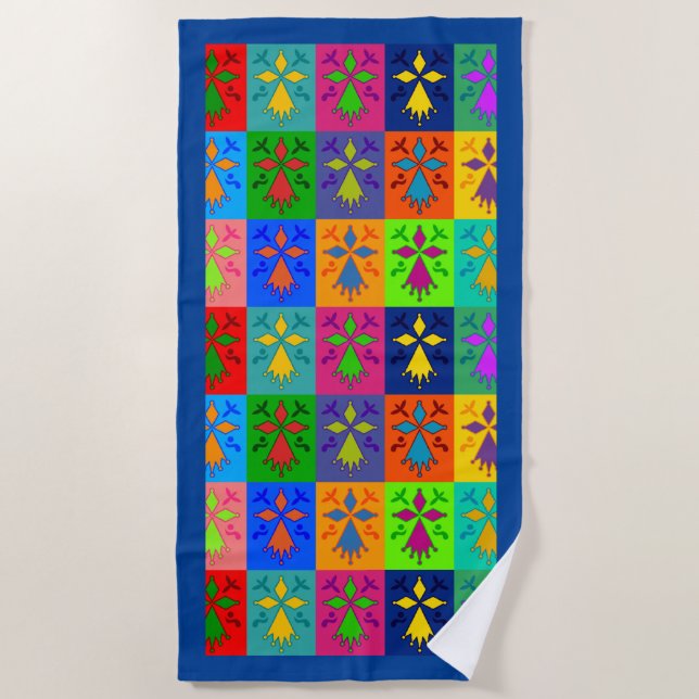 Toalla De Playa Hermine Pop (Anverso)