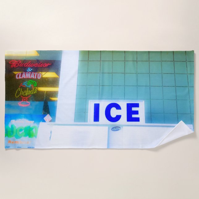 Toalla De Playa Hielo... (Anverso)