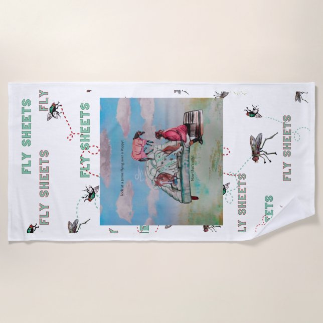 Toalla De Playa HISTORIA DE Guay FLY SHEETS (Anverso)