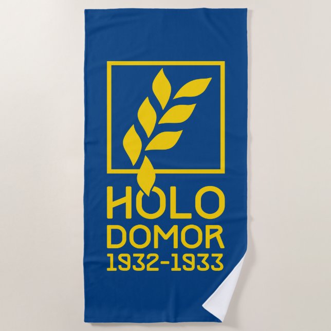 Toalla De Playa Holodomor (Anverso)