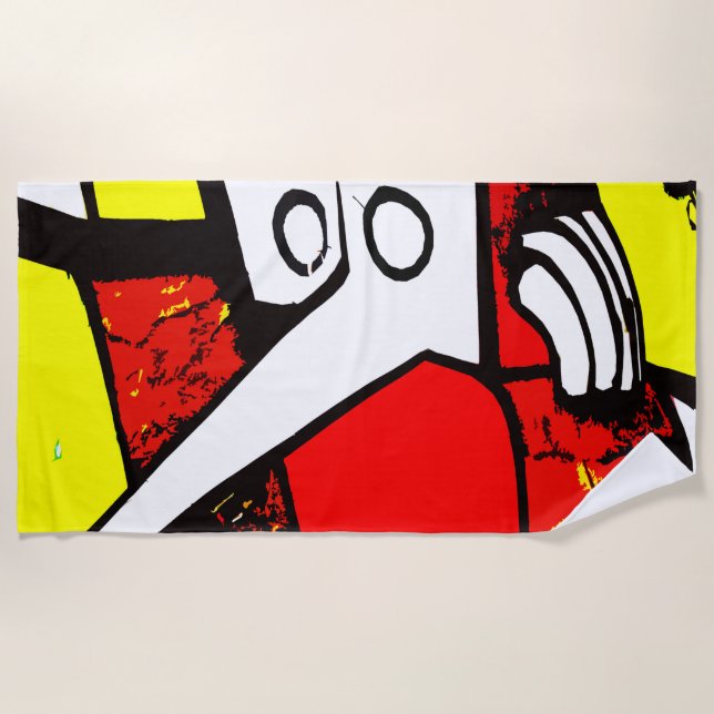 Toalla De Playa Hominid (Anverso)