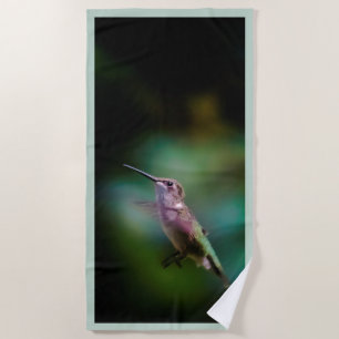 Toalla De Playa Hummingbird - Fotografía original