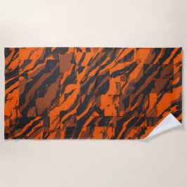 Toalla De Playa Humorous Coffee and Adulting Text Graphic