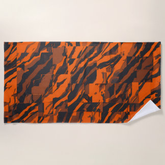 Toalla De Playa Humorous Coffee and Adulting Text Graphic