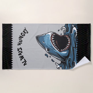 TOALLA DE PLAYA HUNGRY SHARK