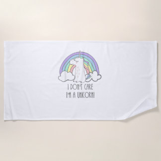 Toalla De Playa I Suck at Fantasy Football Funny Unicorn Loser Pun