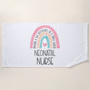 Toalla De Playa Ideas de regalo de enfermería neonatal