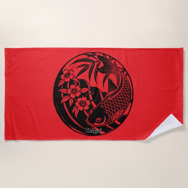 Toalla De Playa Ikigai (Anverso)