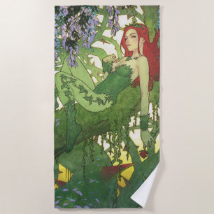 Toalla De Playa Ilustración de la portada de Batman Rebirth Poison