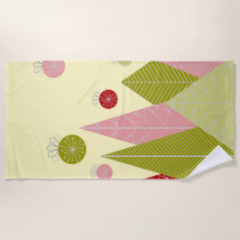 Toalla De Playa Ilustracion de Navidades festivos