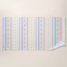 Toalla De Playa Impresión de bebé de pastel de corte