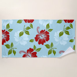 Toalla De Playa Impresión hawaiana