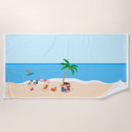 toalla de playa infantil