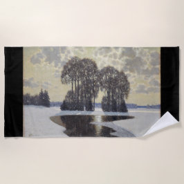 Toalla De Playa Invierno (de Vilhelms Purvitis)