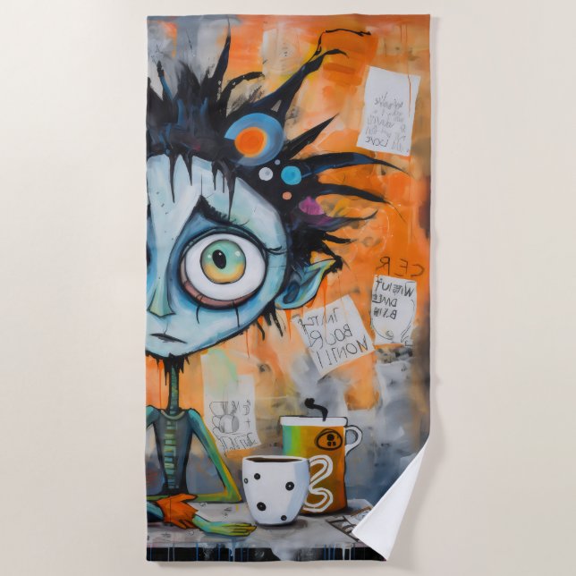 Toalla De Playa Iranovan Inkwell (Anverso)