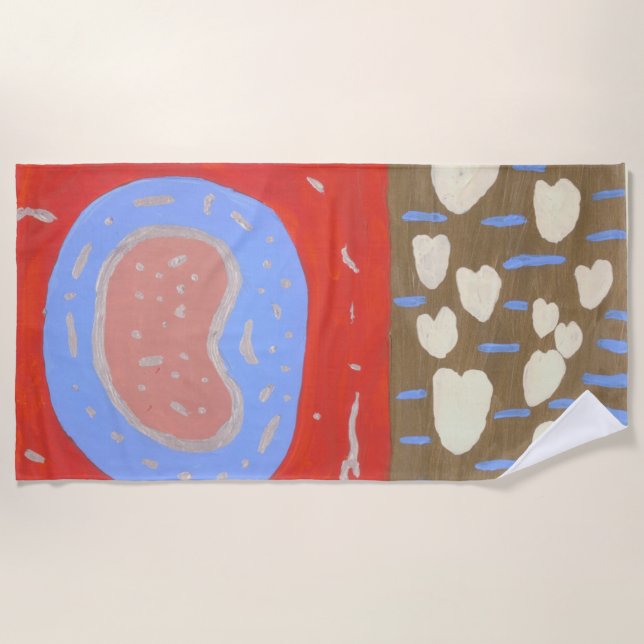 Toalla De Playa Isla de Amor (Anverso)