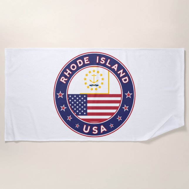 Toalla De Playa Isla Rhode (Anverso)