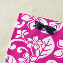 TOALLA DE PLAYA ISLAND PLUMERIA (ROPA CALIENTE)