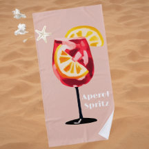 Italian Cocktail Happy Hour Vintage Retro Abstract