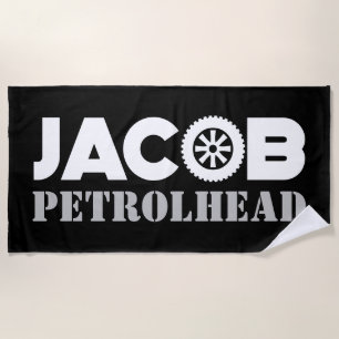 Toalla De Playa Jacob Petrol Head