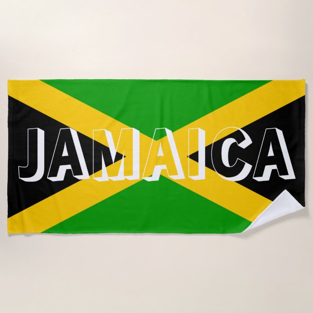 Toalla De Playa Jamaica (Anverso)