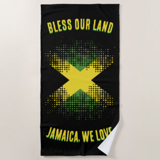 TOALLA DE PLAYA JAMAICA NOSOTROS AMAMOS